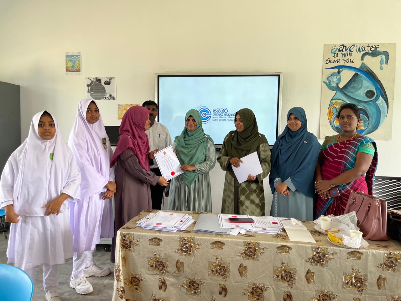 School Students Honored for Website Creation Under Ministry of Education Sponsorship